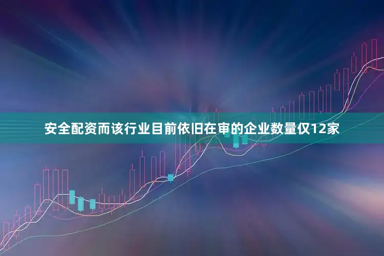 安全配资而该行业目前依旧在审的企业数量仅12家